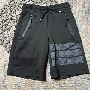 Black and Gray boy Shorts Public Record